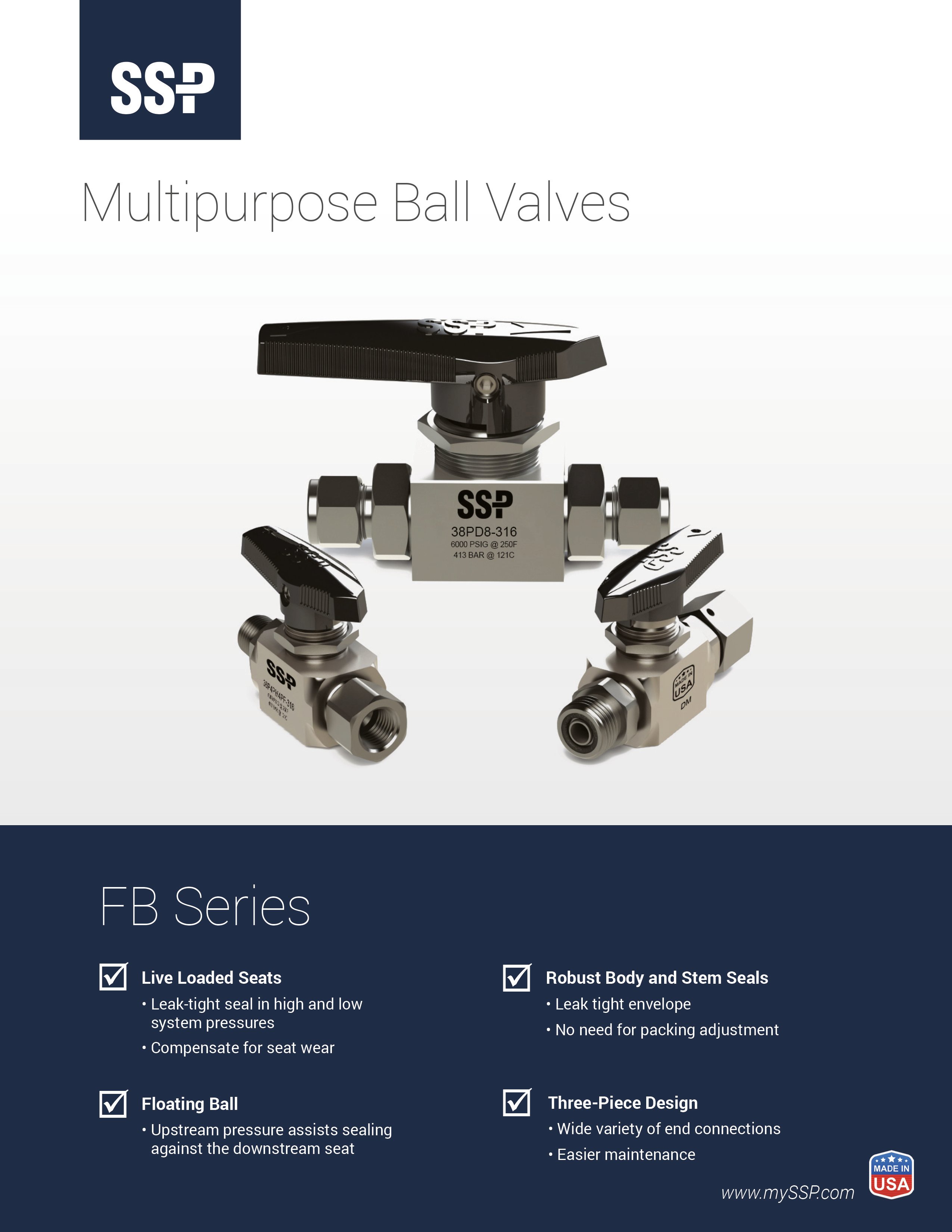 FB Series Ball Valve Catalog - FBPC Cover Image