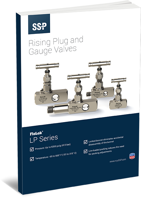 LP Series Rising Plug and Gauge Valve Catalog