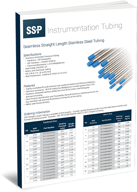 Instrumentation Tubing Catalog